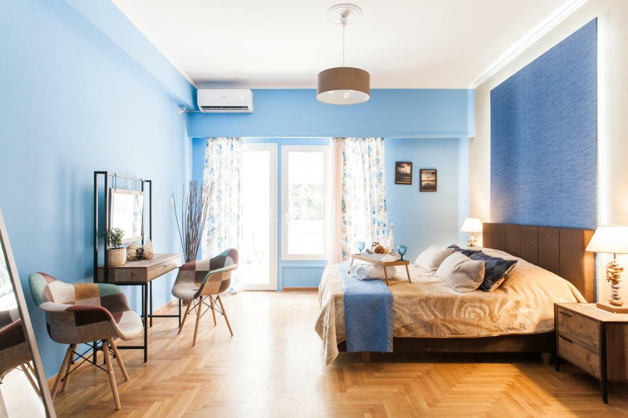 Cozy, Central, Safe Double Rooms In Apartment, Close To Acropolis Athene Buitenkant foto
